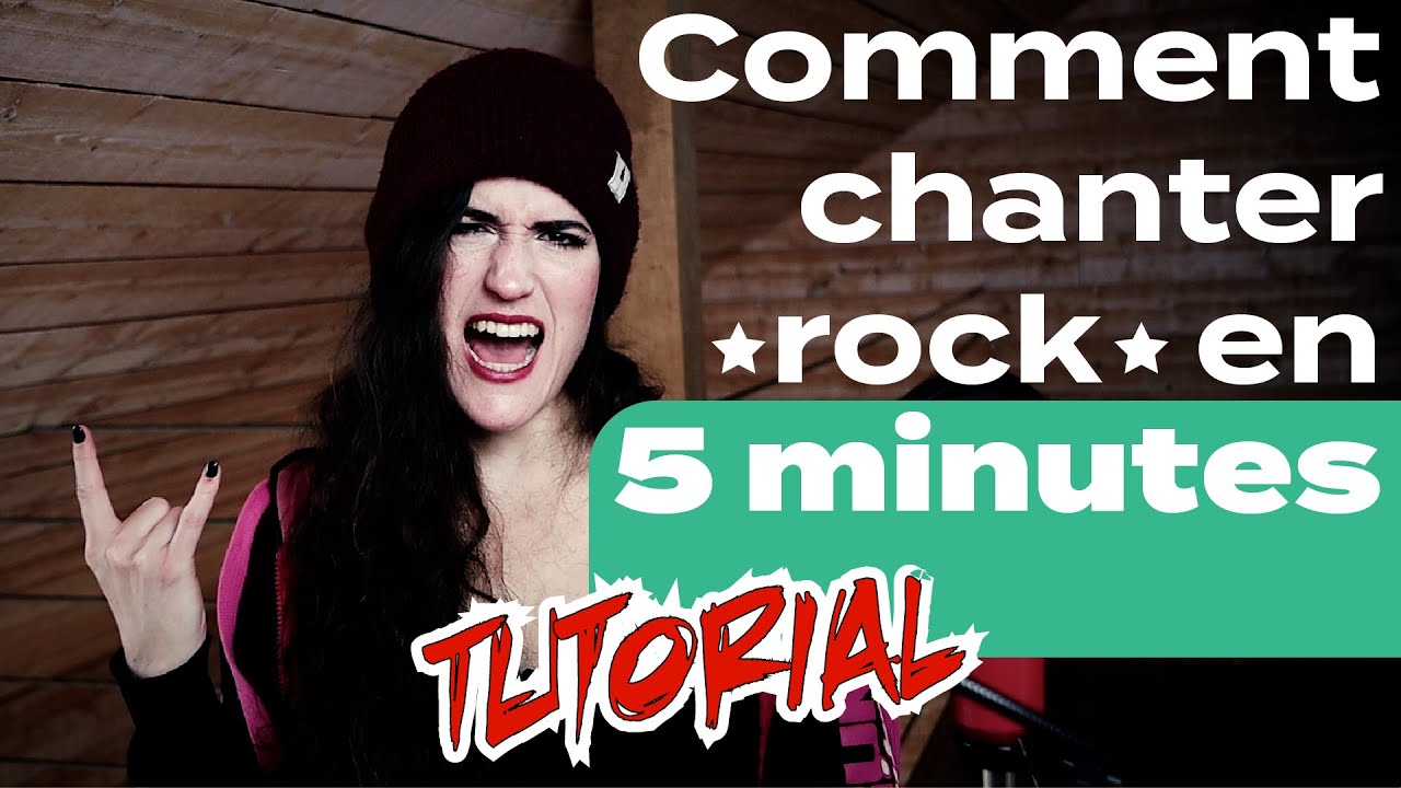 Comment chanter rock en 5 minutes ! 🤩 Je t'explique comment développer ta voix rock ! 🤘