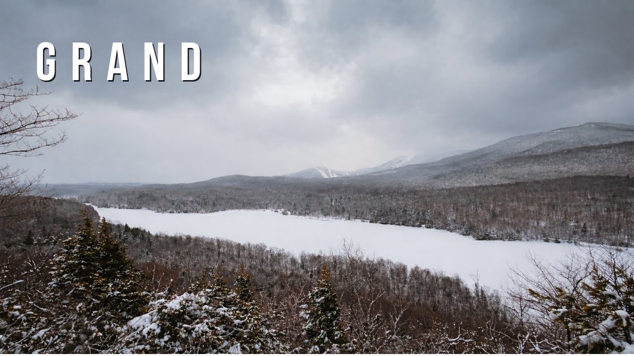 Mont Orford National Park ❄️ Snow Winter Hiking at −20°C