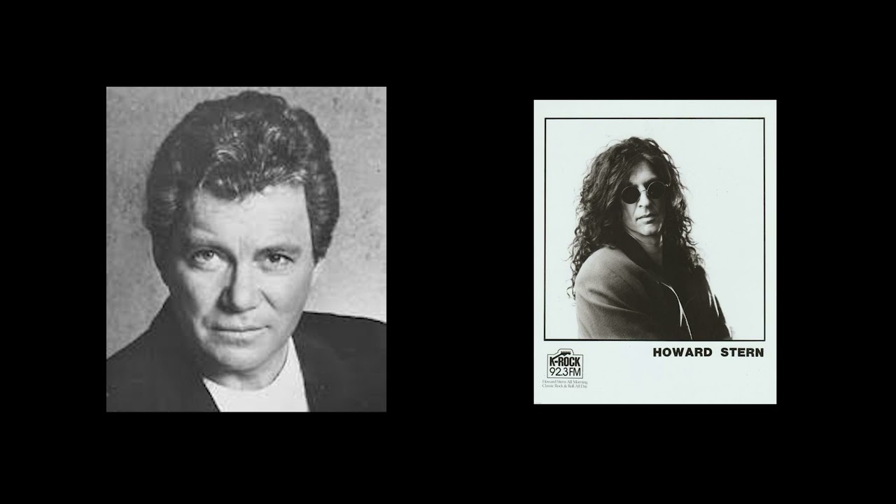 Howard Stern interviews William Shatner, August 1990