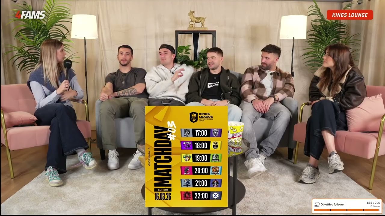 Pronostici Giornata 3 Kings League | 4FAMS