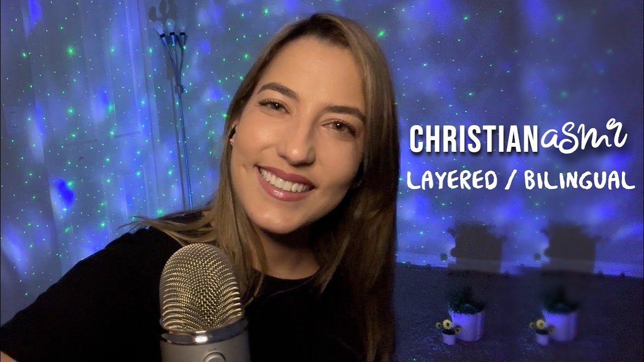 Christian Asmr🦋Without a Plan but Added Layered Bible Verses | Portuguese & English | Whispered