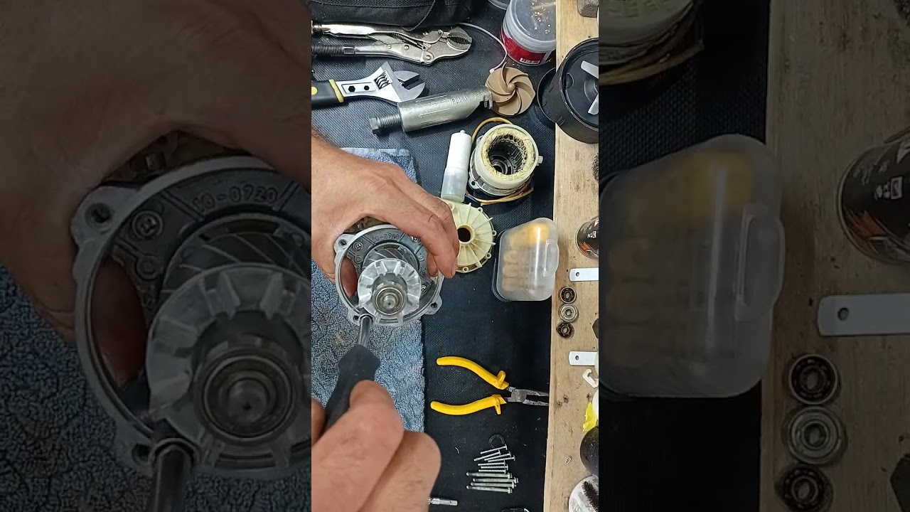 APRENDA A DESONTAR MOTOR E TROCAR ROLAMENTOS