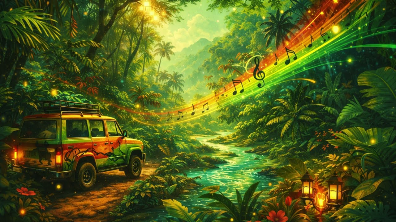 Take It Easy, Take It Slow | Chill Reggae Jungle Vibes 🌿🌞