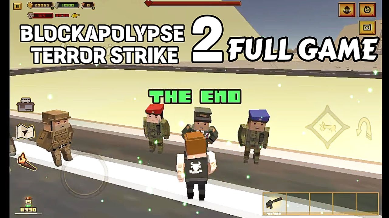 Blockapolypse 2 terror strike full gameplay android
