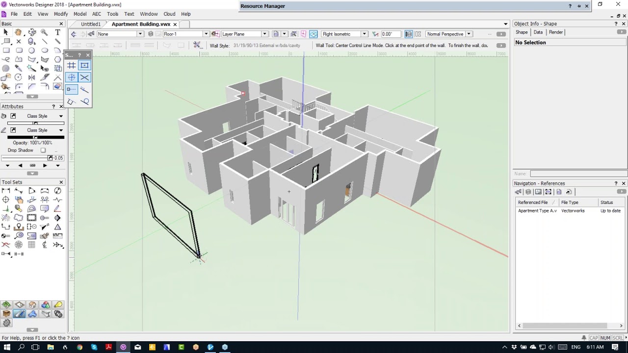 Putting a Project Together with Vectorworks 2018