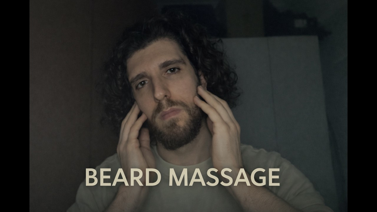 My Second ASMR EVER (xD) 💈 ASMR Beard Massage and more