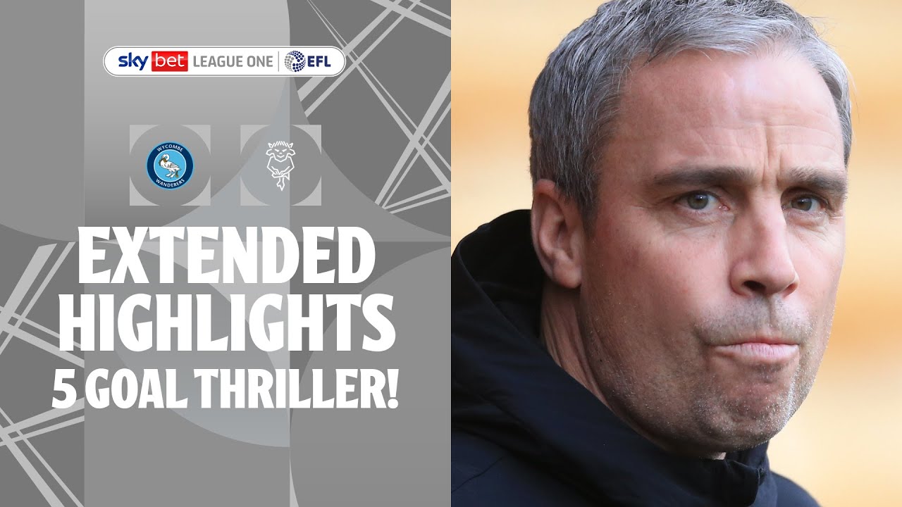 5 GOAL THRILLER! | Wycombe Wanderers v Lincoln City extended highlights
