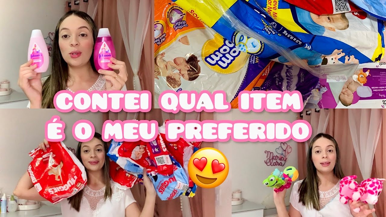 ACABADOS E MAIS USADOS DO 3º E 4º MÊS DA BEBÊ | MEUS QUERIDINHOS 😍
