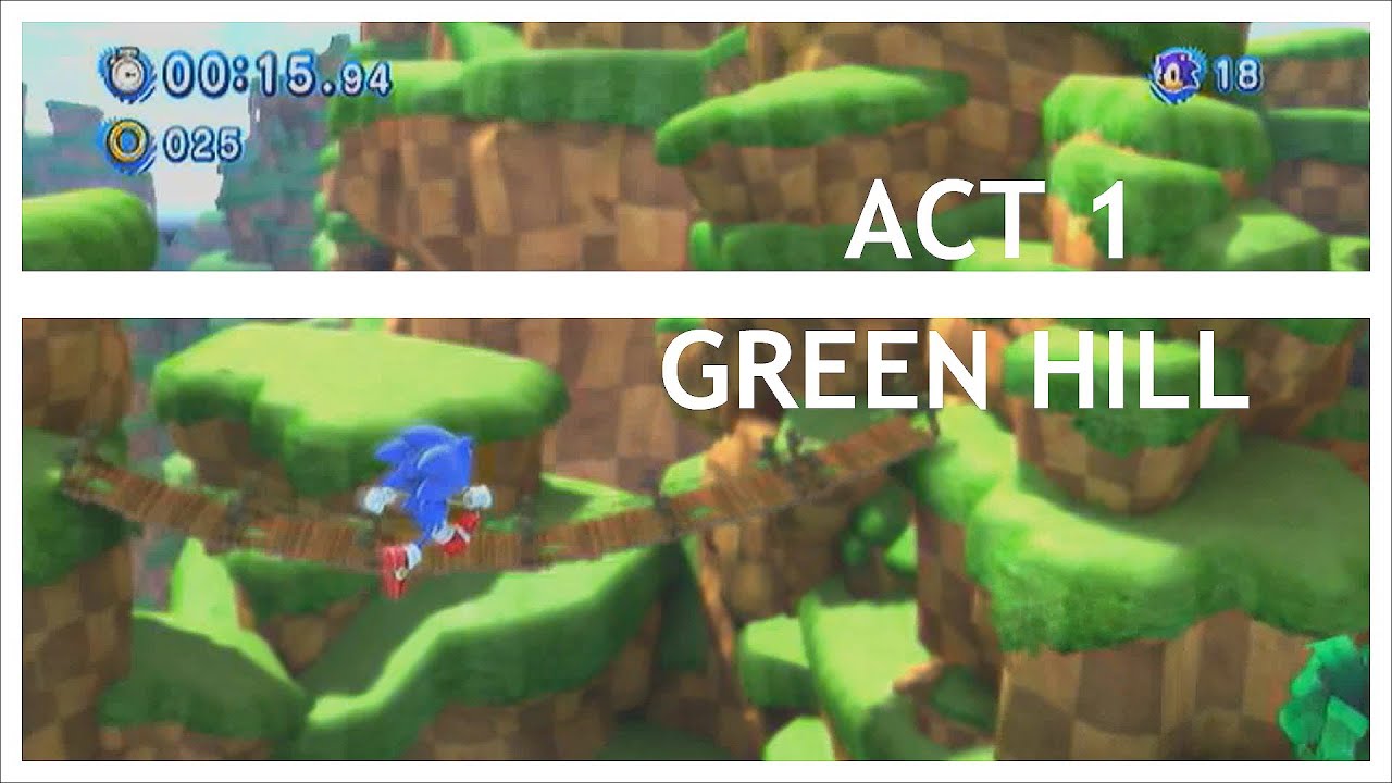 Classic Green Hill - S Rank | Sonic Generations Runthrough