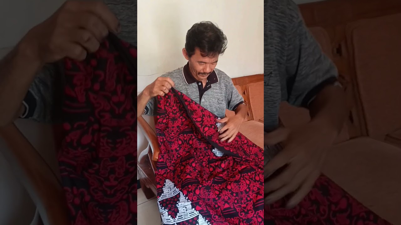 pembuat batik warna alam warga kab Semarang #kabsemarang