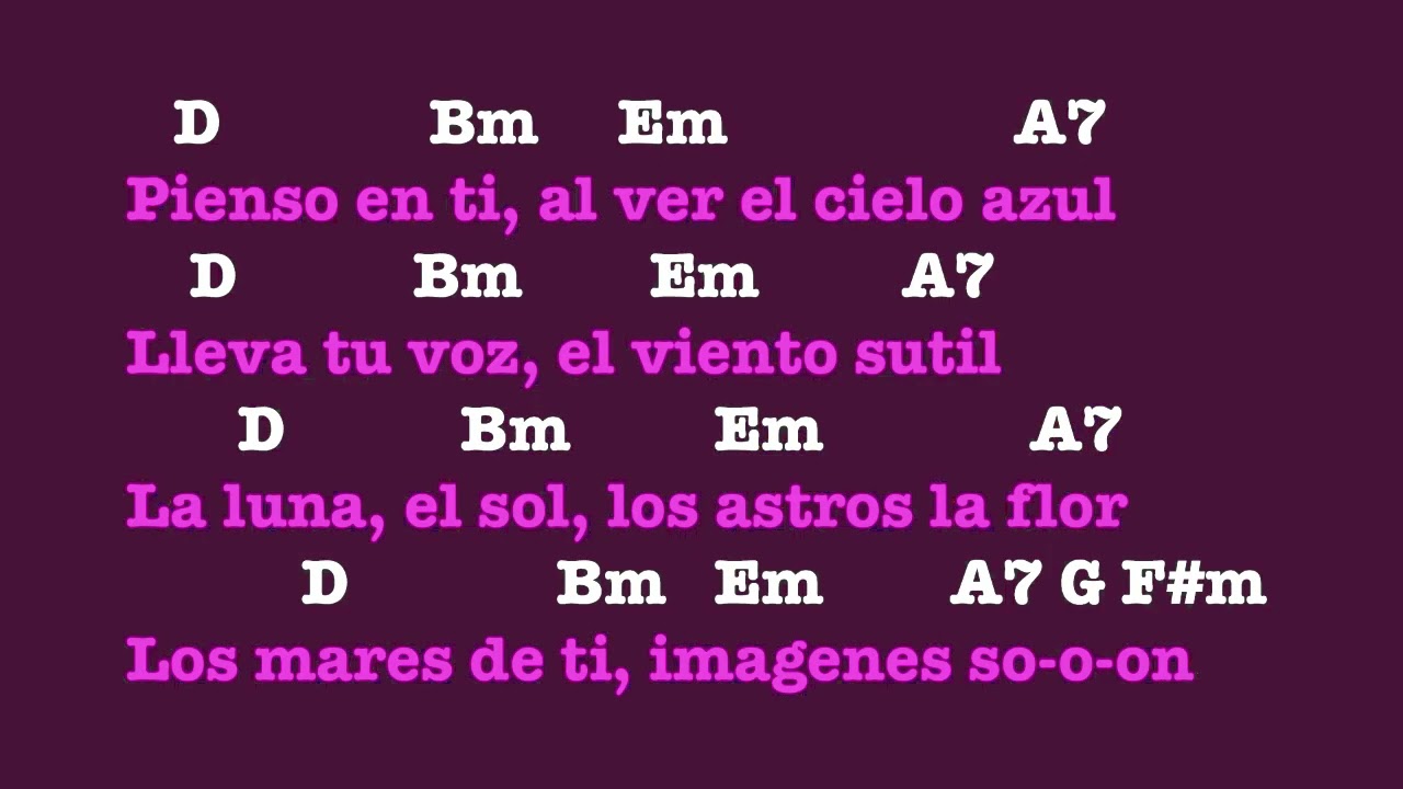 Pienso en ti (Alabanza Hermosa)