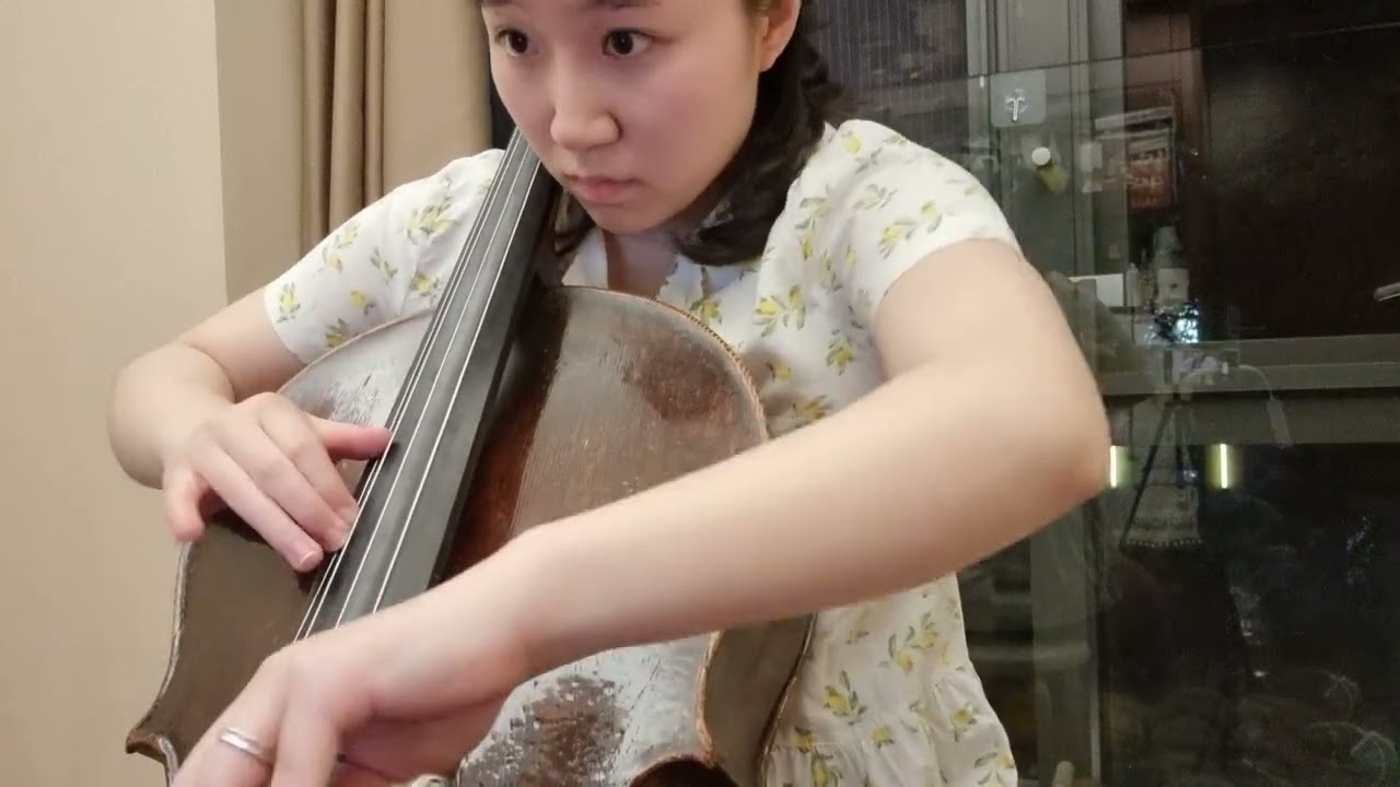 Popper cello etude no.35