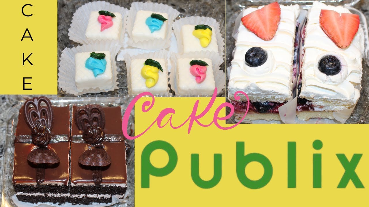 Publix Bakery: Petit Fours, Chantilly Cake & Chocolate Ganache Supreme Cake Review