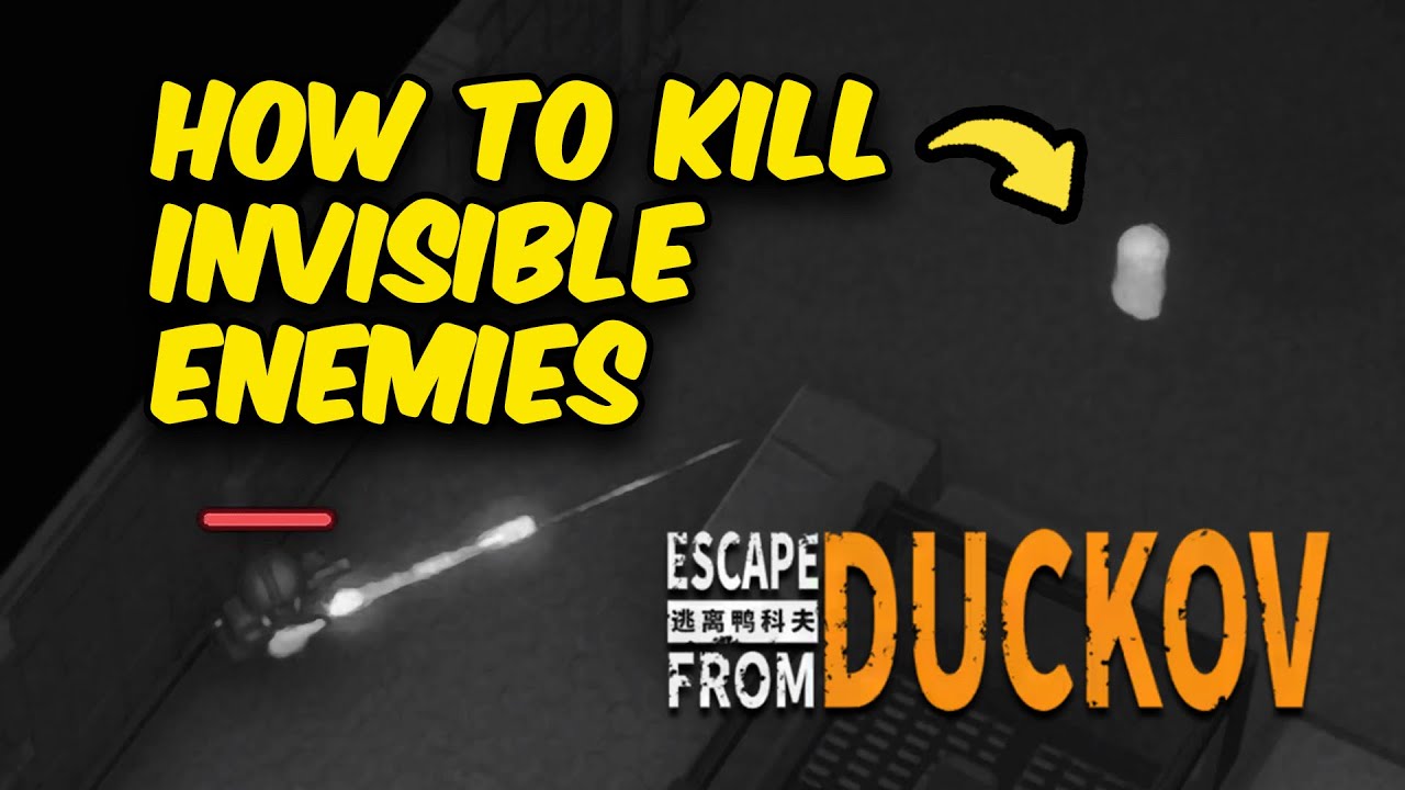 How To Kill Invisible Enemies  | Escape from Duckov | Team Soda | Tips & Tricks | Game Guide