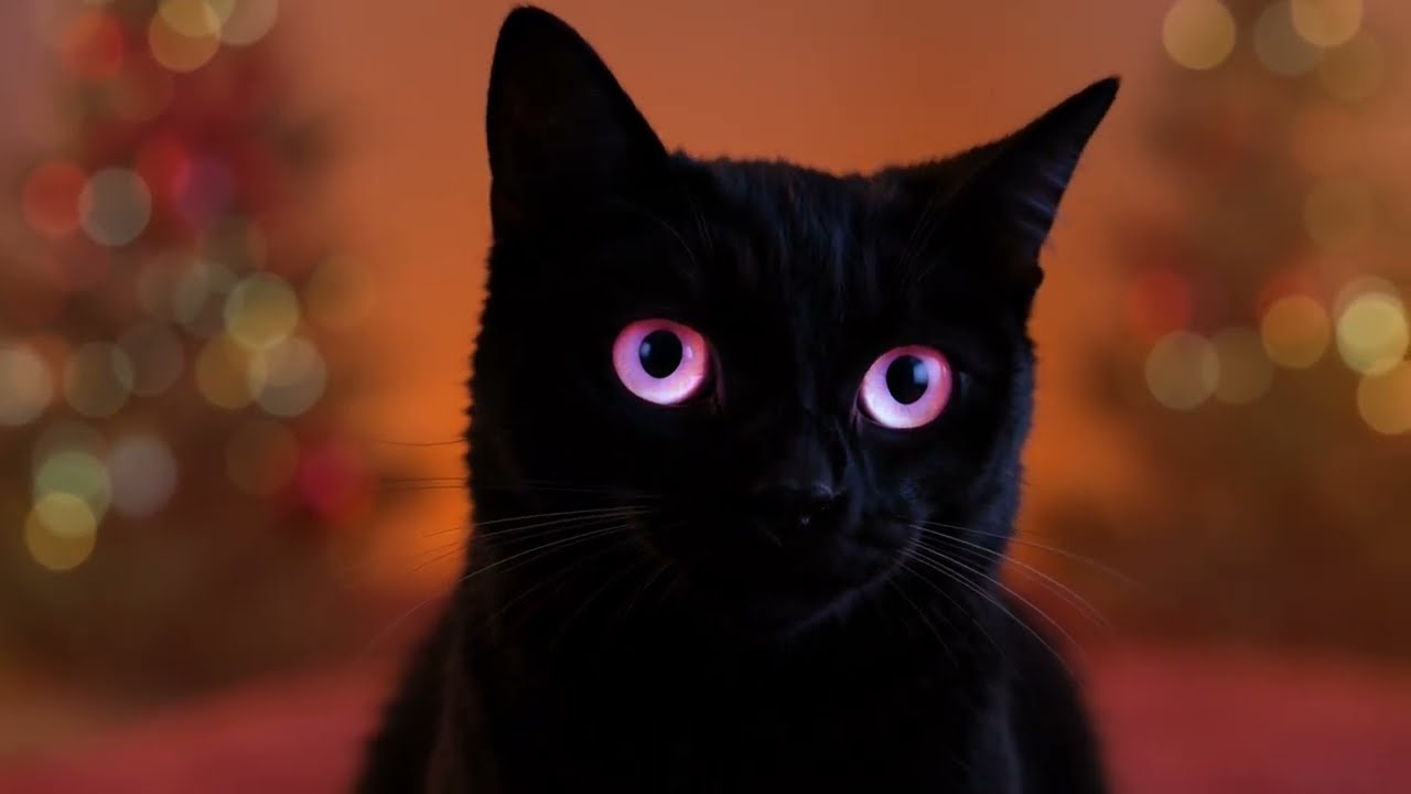 A Cat’s First Christmas Day