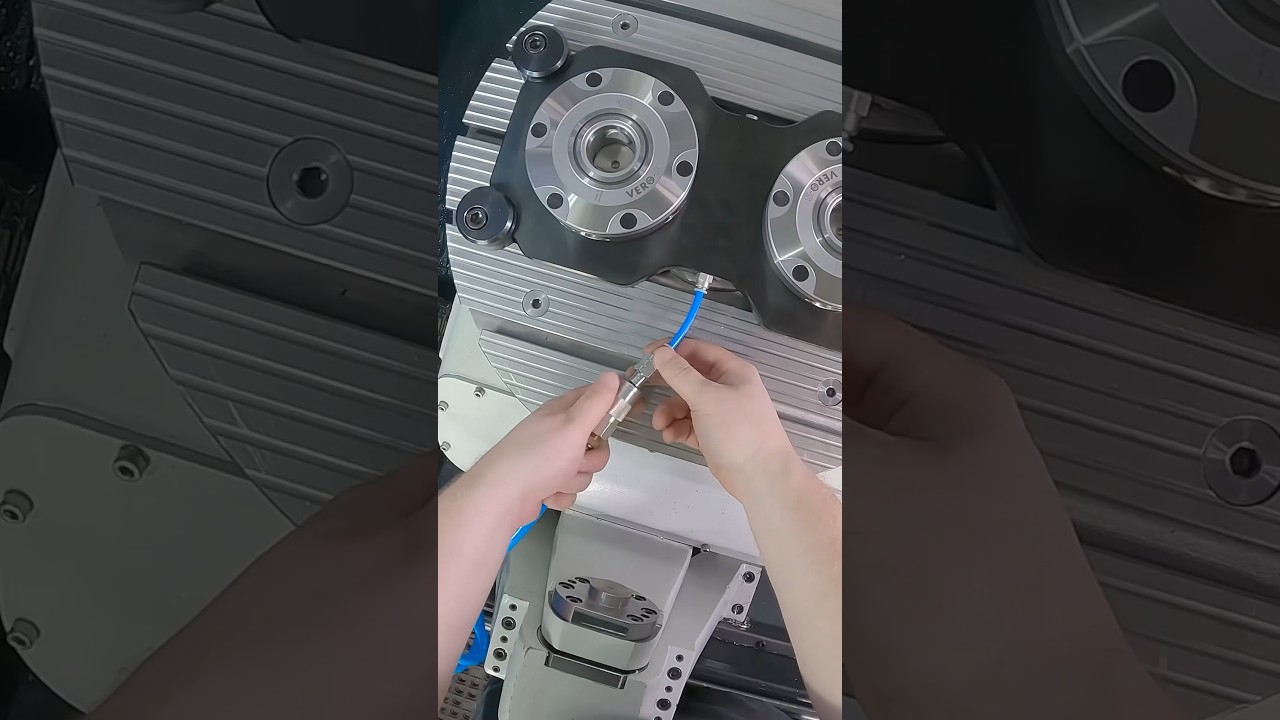 Full Setup of Schunk Vero S System into DVF 5000 5 Axis