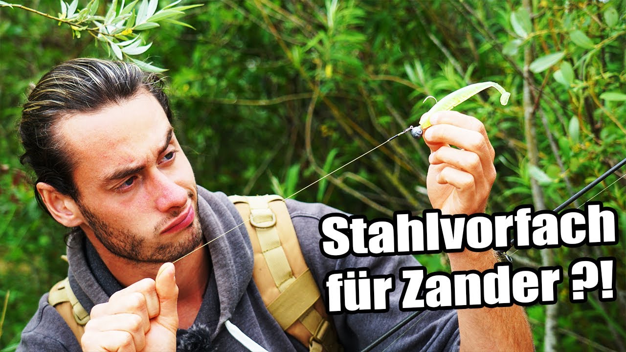 Sieht der Zander ein Stahlvorfach? Zander Montage Stahlvorfach