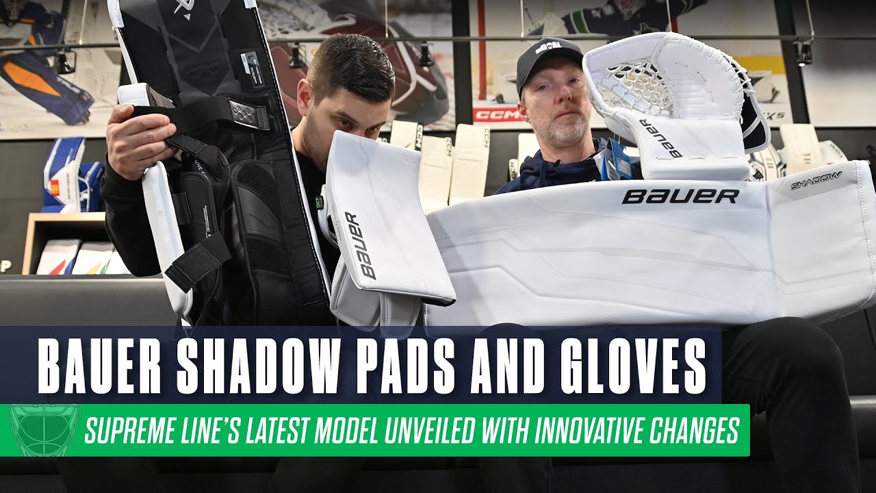 Bauer Shadow Goalie Pads and Gloves