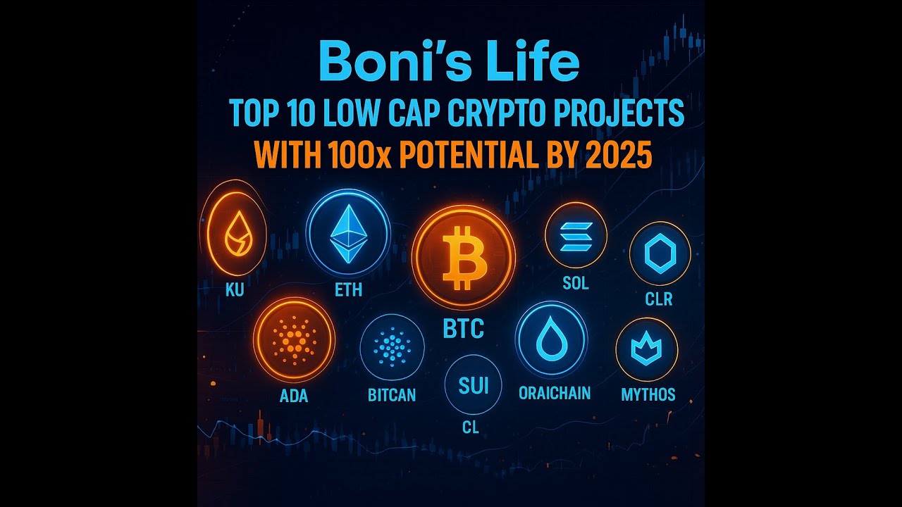 TOP 10 LOW CAP CRYPTO GEMS WITH 100X POTENTIAL IN 2025