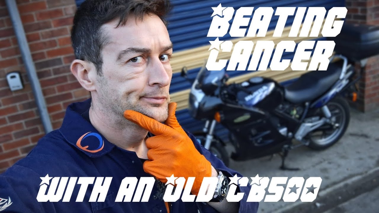 Beating Cancer with an old CB500... The Cancer Beater 500 is on the bench and getting some TLC