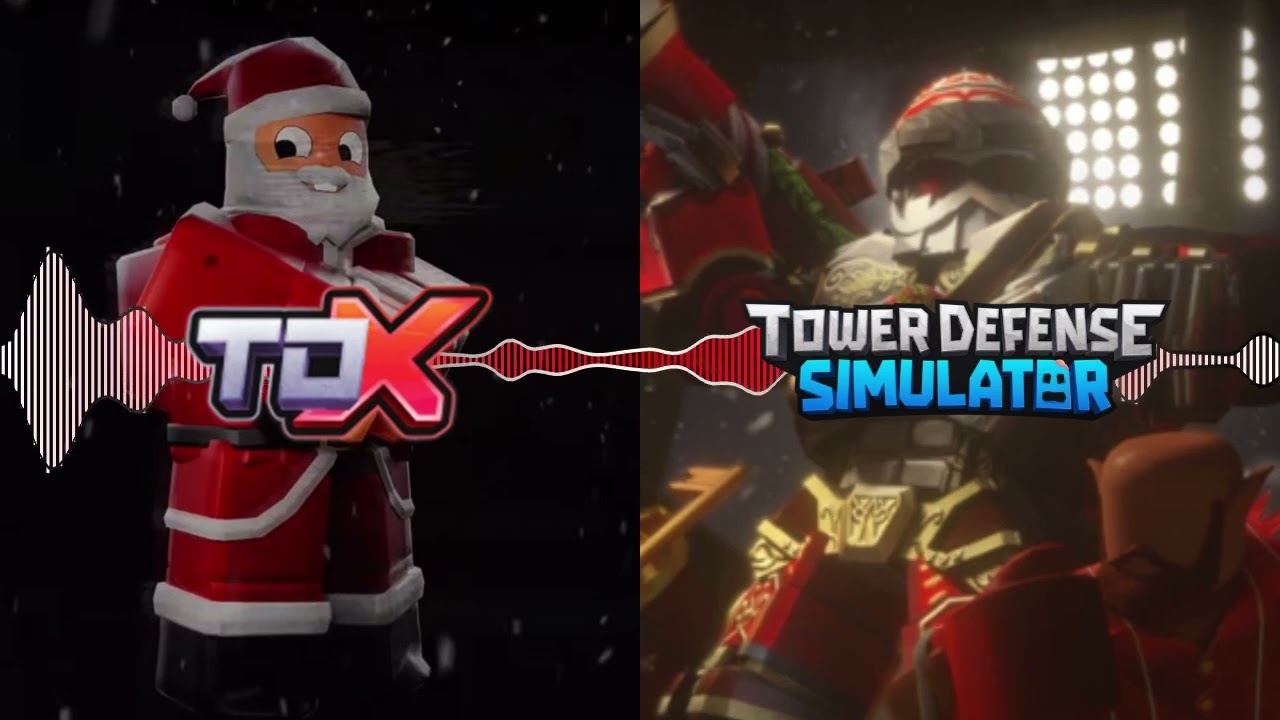 Exo Santa and Carol of The Bots short mashup (Tower Defense Simulator x TDX)