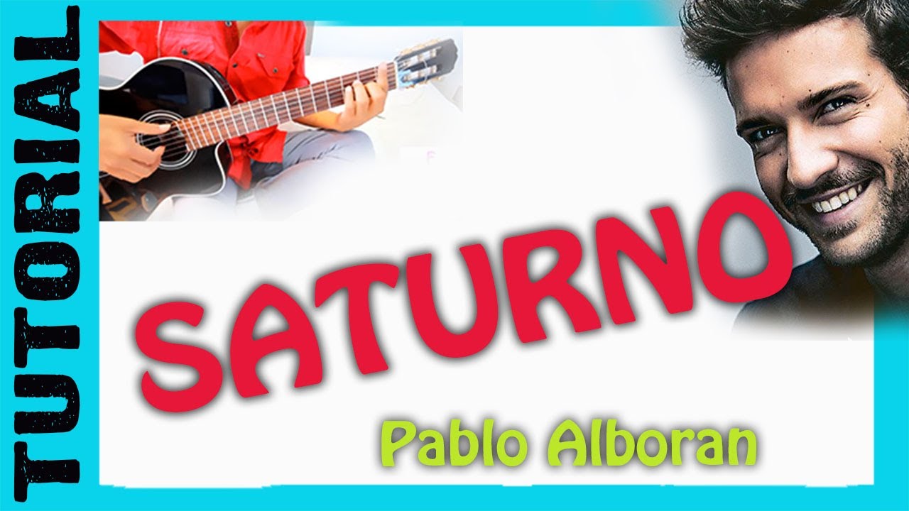 SATURNO en guitarra TUTORIAL ACORDES