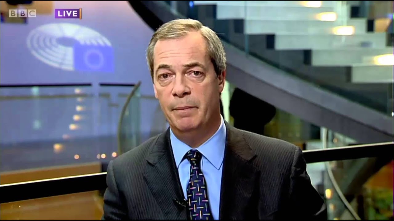 Nigel Farage on the Leave campaigns