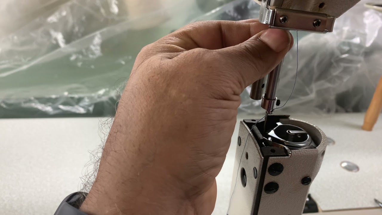 How To check the timing of the hook and the tension On a post machine or wig sewing machine. Part 1￼