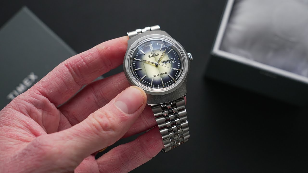 Stunning Dial, Odd Crystal! - Timex D&eacute;grad&eacute; Reissue Unboxing & First Impressions