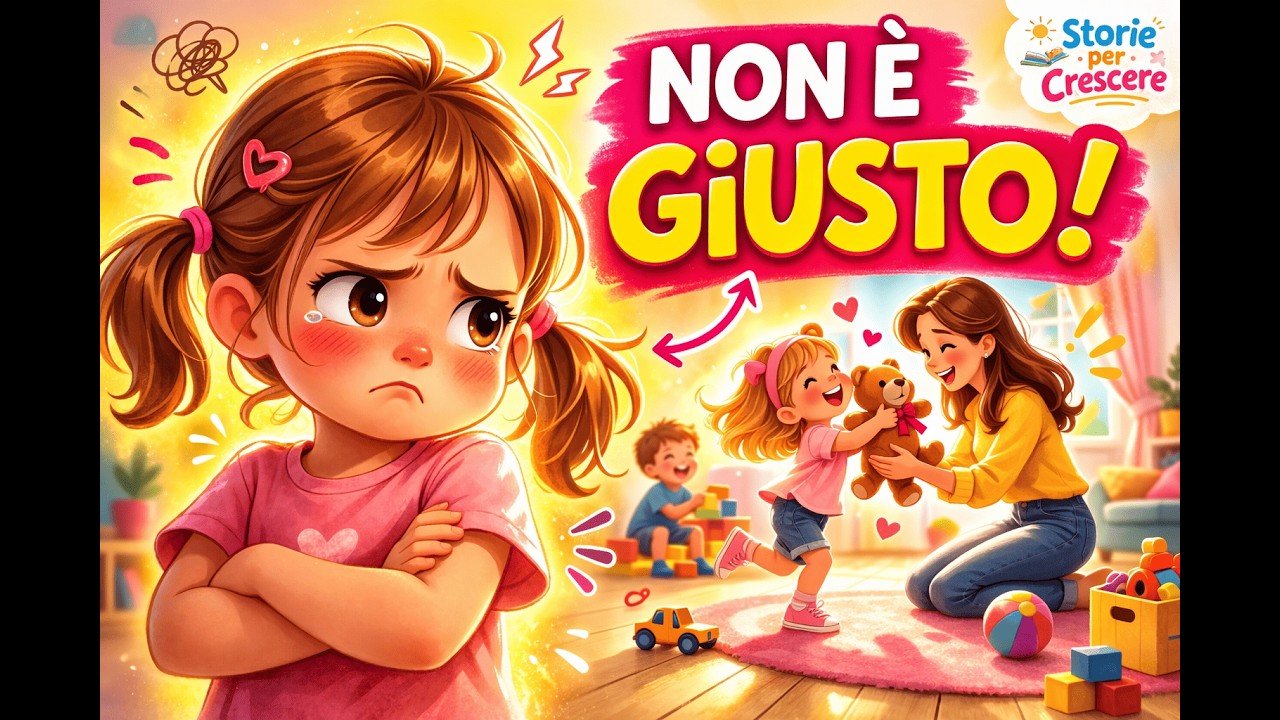 Tea è gelosa 🌈 Storia sulla gelosia per bambini 2-6 anni | Lettura ad alta voce sulle emozioni