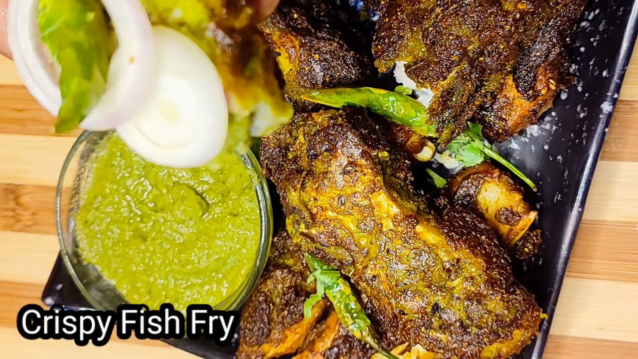 Fsih Fry recipe |  Easy and  Delicious Fish Fry | Crispy Masala Fish Fry | हरे मसाले की फिश फ्राई 
