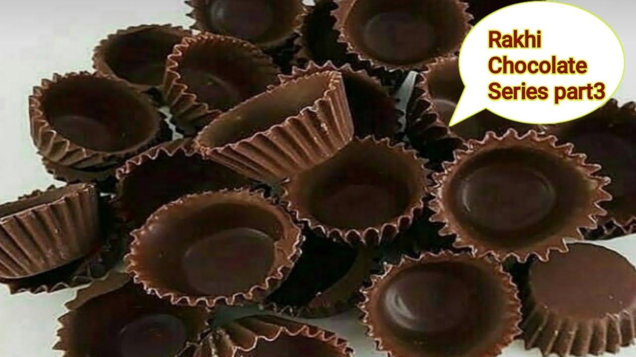 Mini chocolate for Rakhi special/mini cup ganache Chocolate/Rakhi Chocolate Series part3