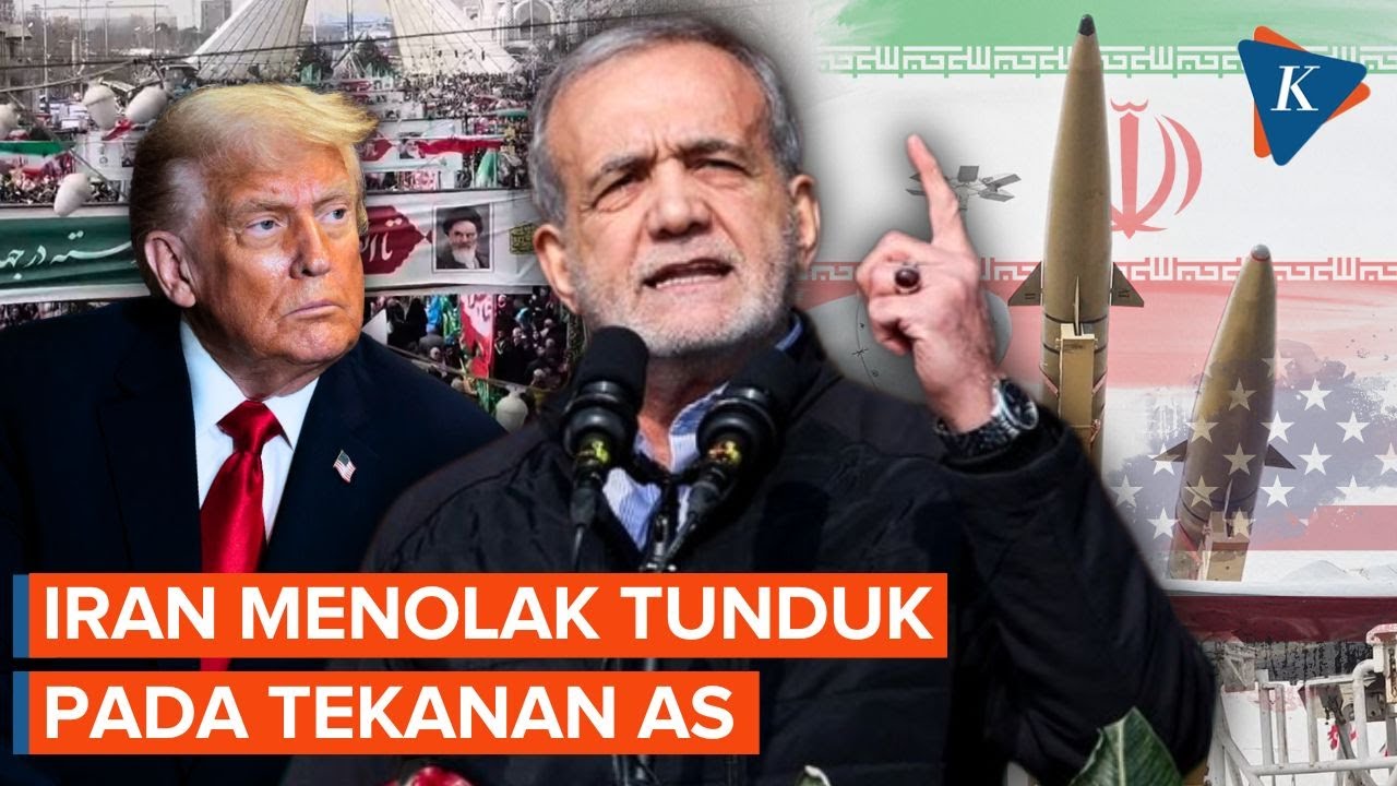 Respons Tekanan Trump, Pezeshkian: Iran Menolak Tunduk pada Tuntutan AS!