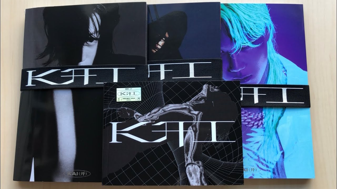 ♡Распаковка первого мини-альбома Кая 카이 KAI K开I (X, Y, Z и Flip Book Ver.)♡