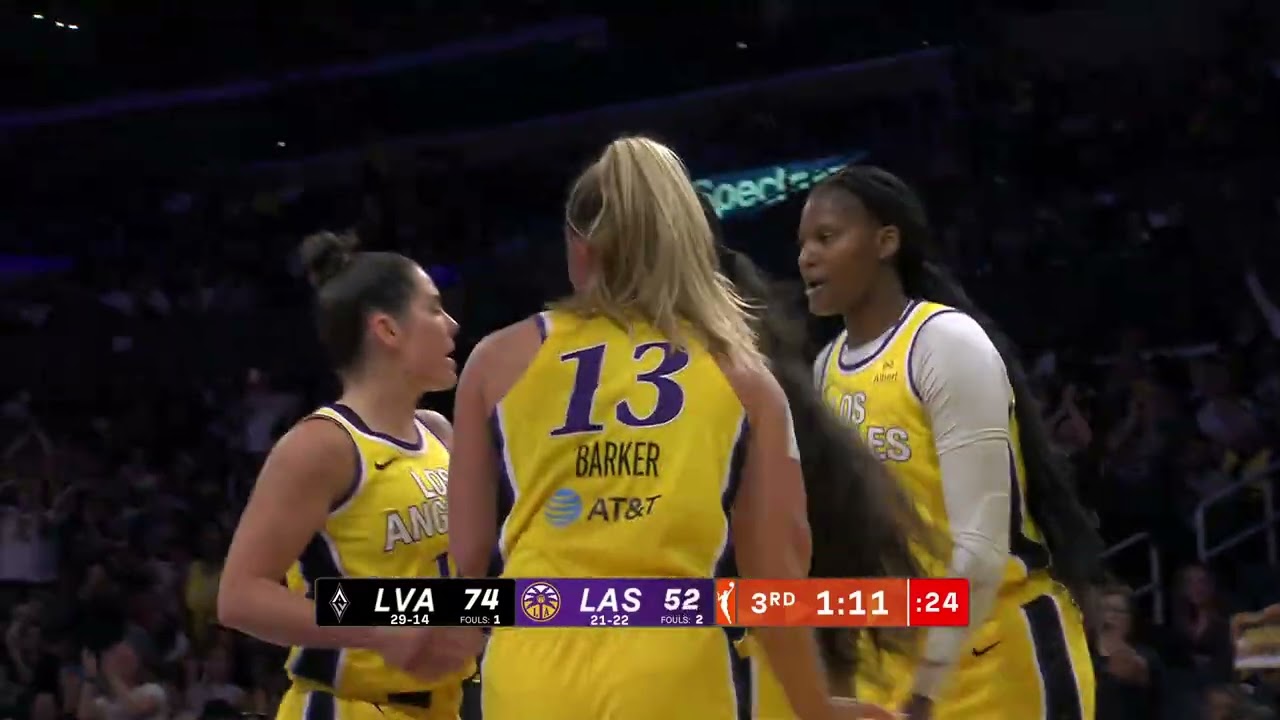 LA Sparks Highlights vs  Las Vegas Aces 9.11.25