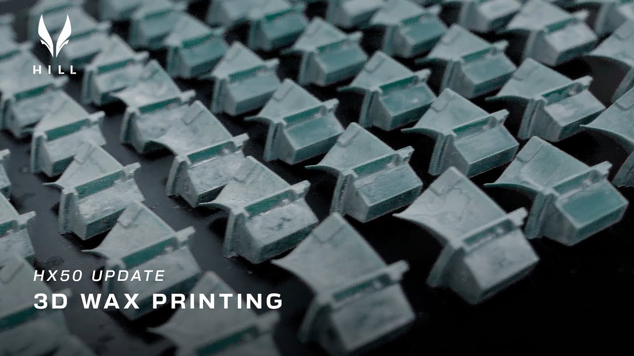 New In-House Wax 3D Printer