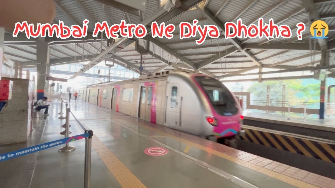 Mumbai Metro Ne Diya Dhokha…Show Ke Liye Late Ho Gaya