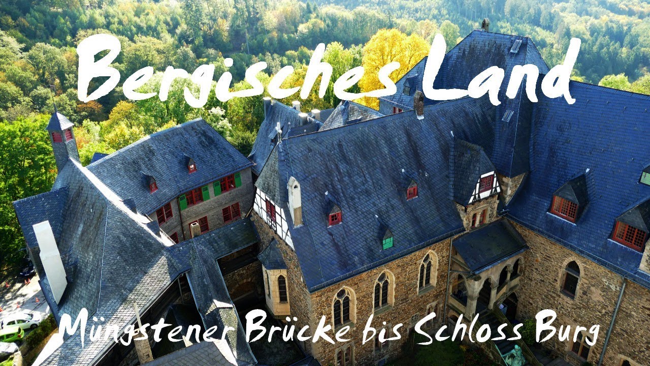 Bergisches Land: Wanderung von der Müngstener Brücke bis Schloss Burg - Vlog 114