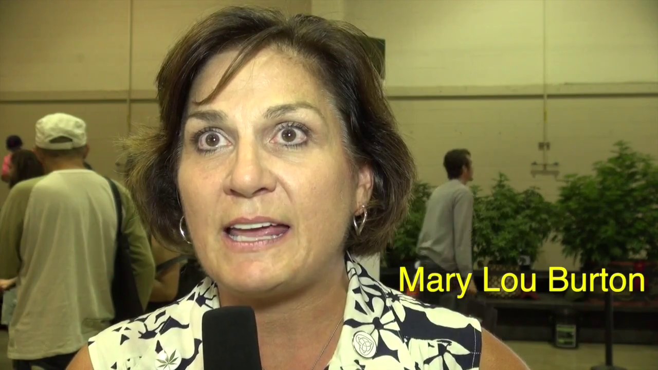Mary Lou Burton @ Oregon,s 1st Cannabis Growers Fair