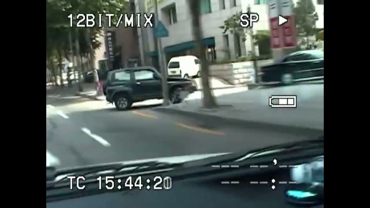 Driving Around Gangnam, Seoul in Year 2000!