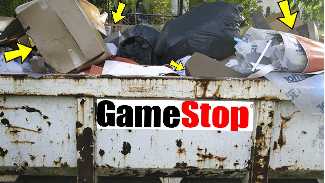 Why do Gamestop's Throw ALL of This AWAY!!!