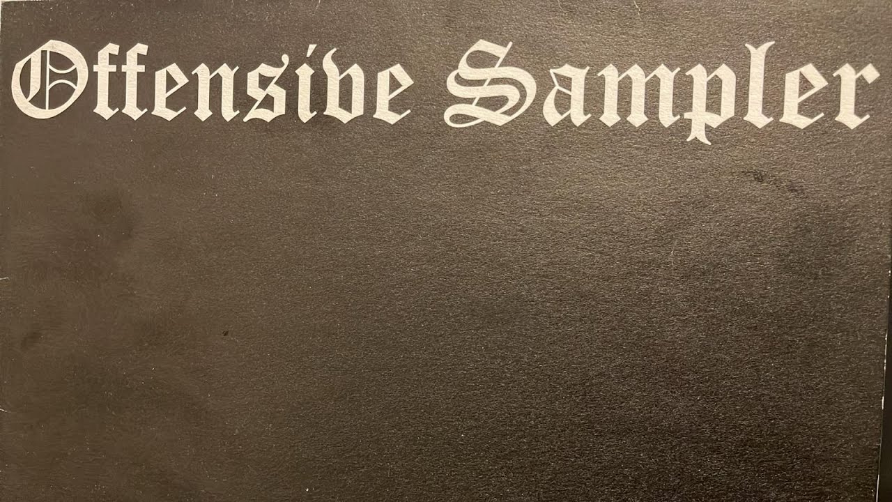 HARDCORE - Offensive Sampler volume 1 - Hardcore Fundamentalists - Trapped in Darkness