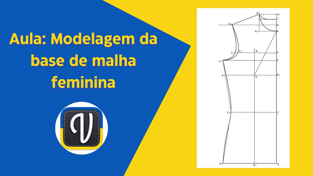 AULA : BASE DE MALHA FEMININA , NO PROGRAMA VALENTINA CAD 2D