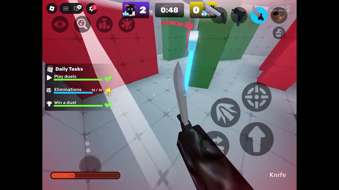 ROBLOX RIBALS but I use the randomest weapons#banku