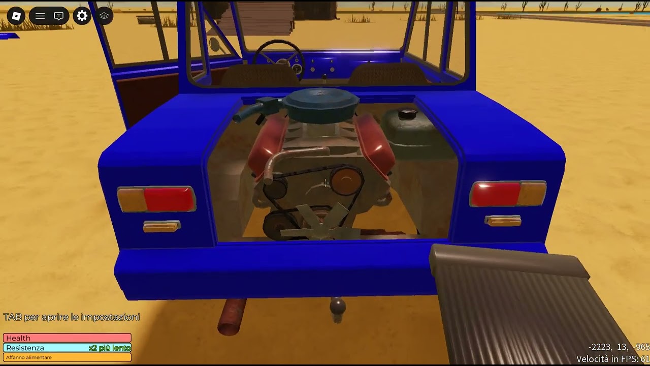 jumping above garage with 8L V8 engine SMZ microcar and risults...SHOCKING