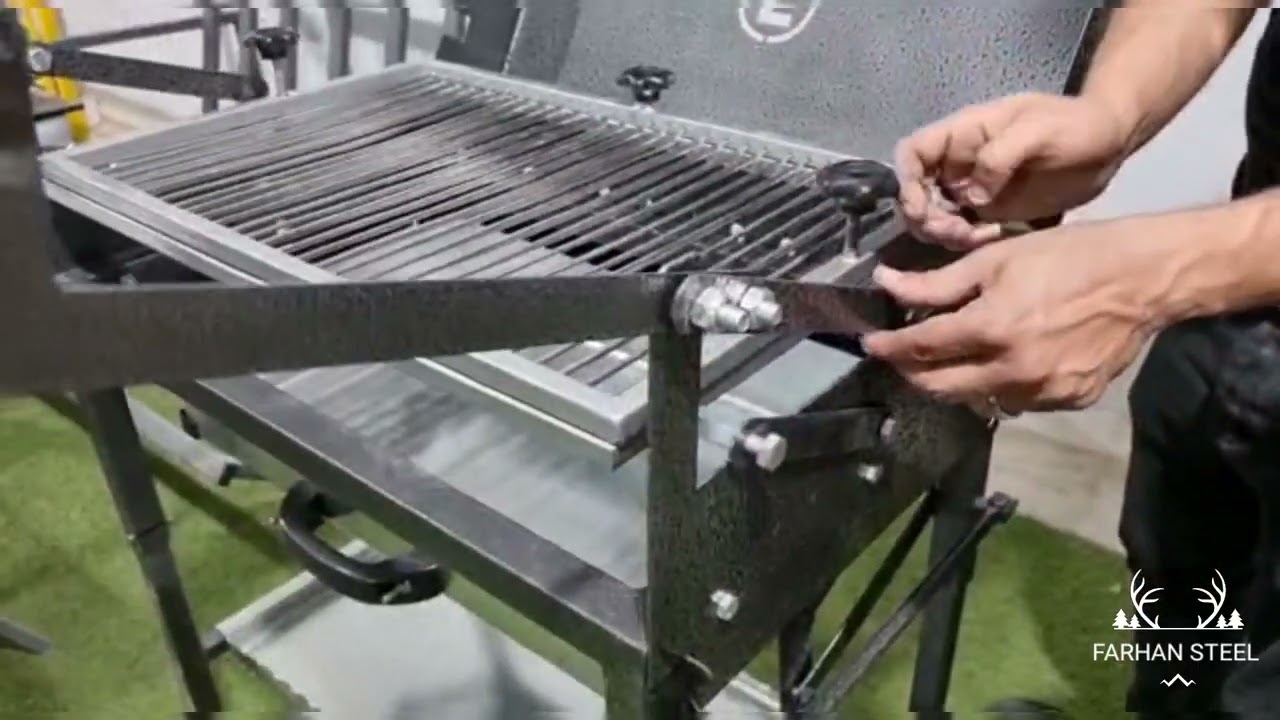 طريقة غسيل شواية FARHAN STEEL 01140766693
