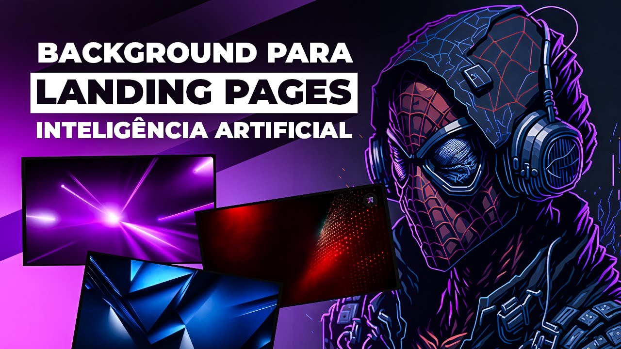 Como encontrar BACKGROUNDS para LANDING PAGES com INTELIGÊNCIA ARTIFICIAL