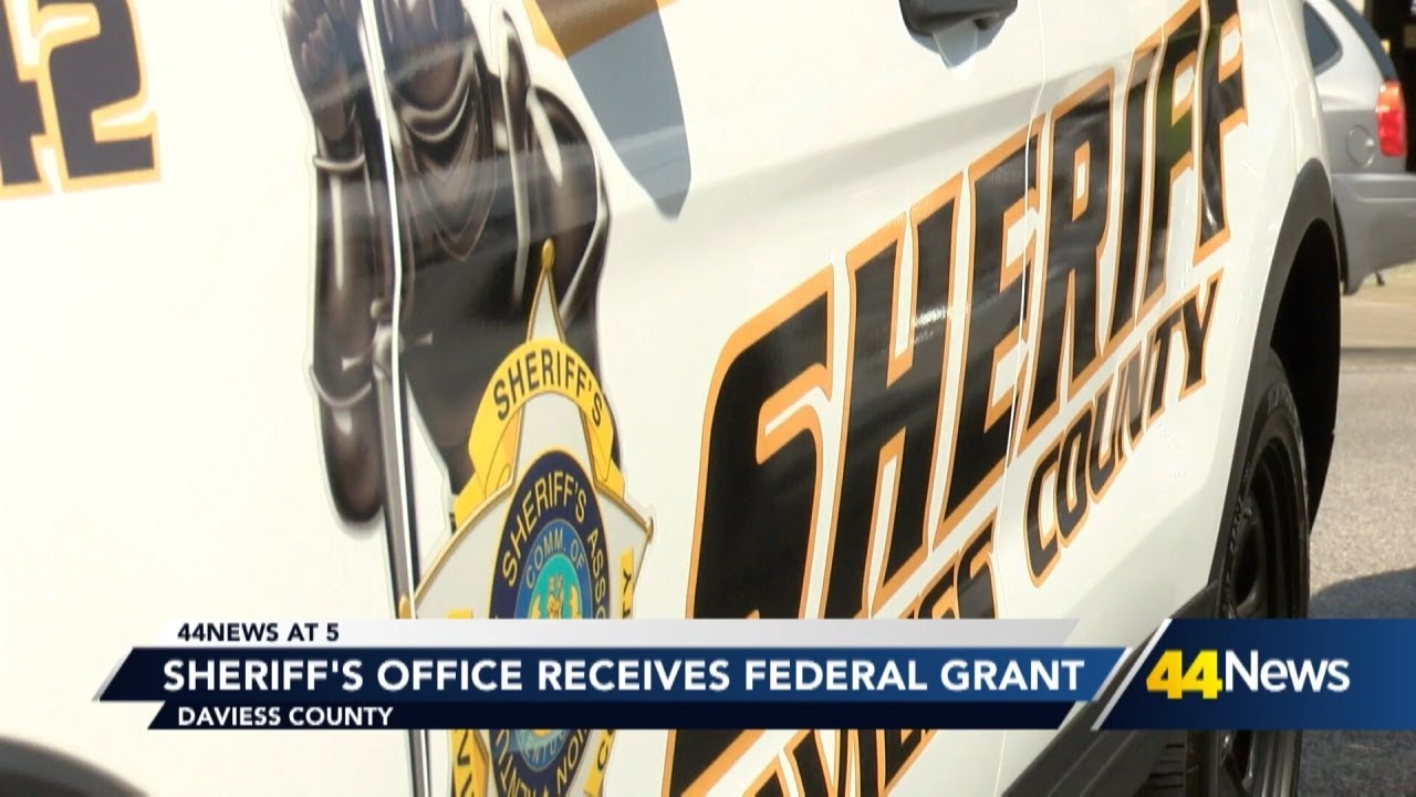 Daviess County Sheriff's Office receives large federal grant