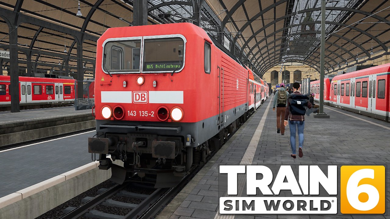Mit BR 143 DDR OSTLOK im WESTEN unterwegs in Train Sim World 6 | TSW 6 S-Bahn Frankfurt Gameplay