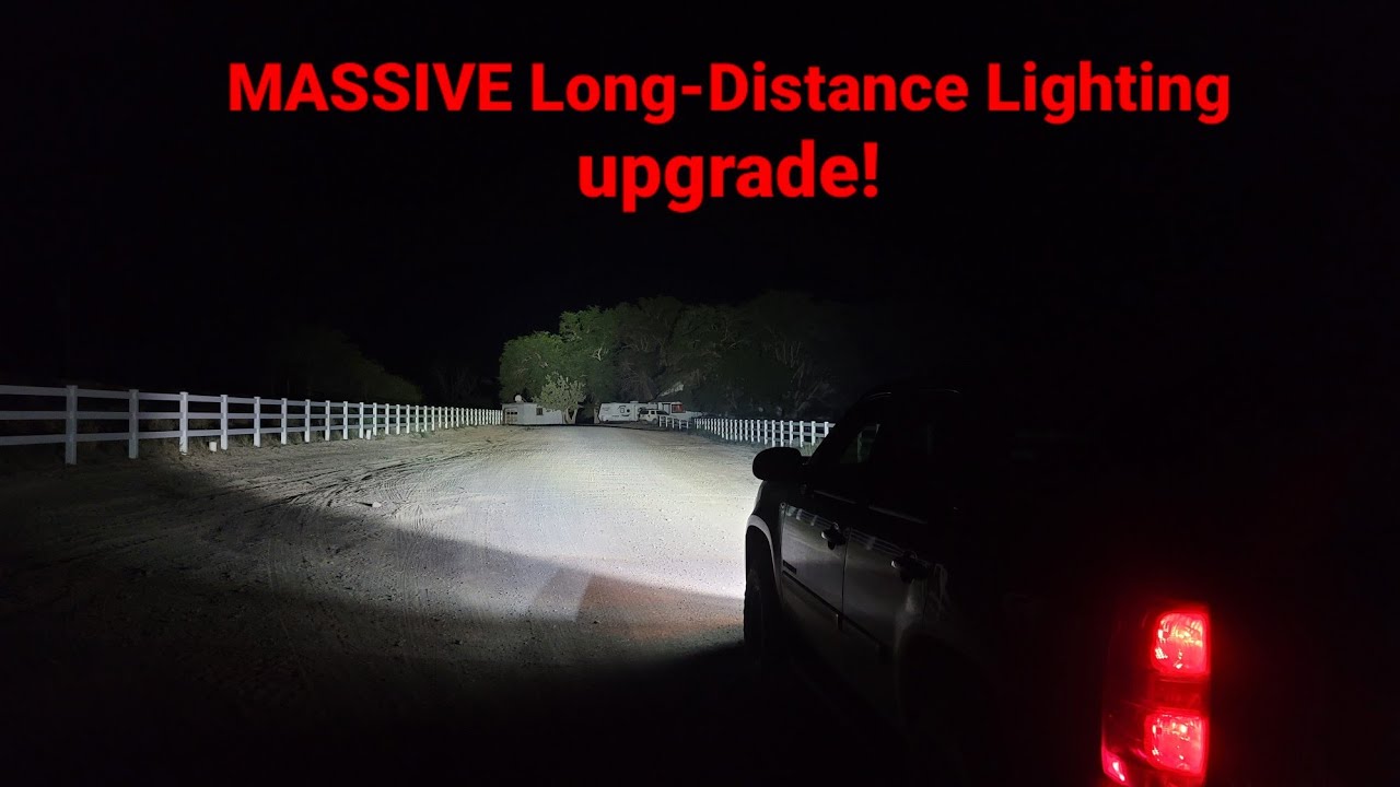 Dual Lightronic light bar install on the Tahoe (HUGE improvement in long-distance throw!)